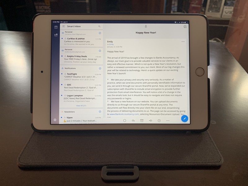 email client for mac mini